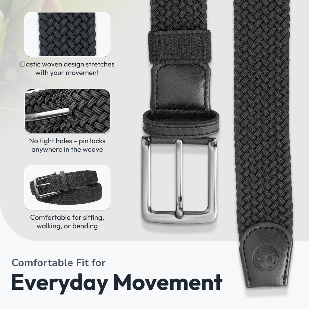 The Woven Belt (Black)