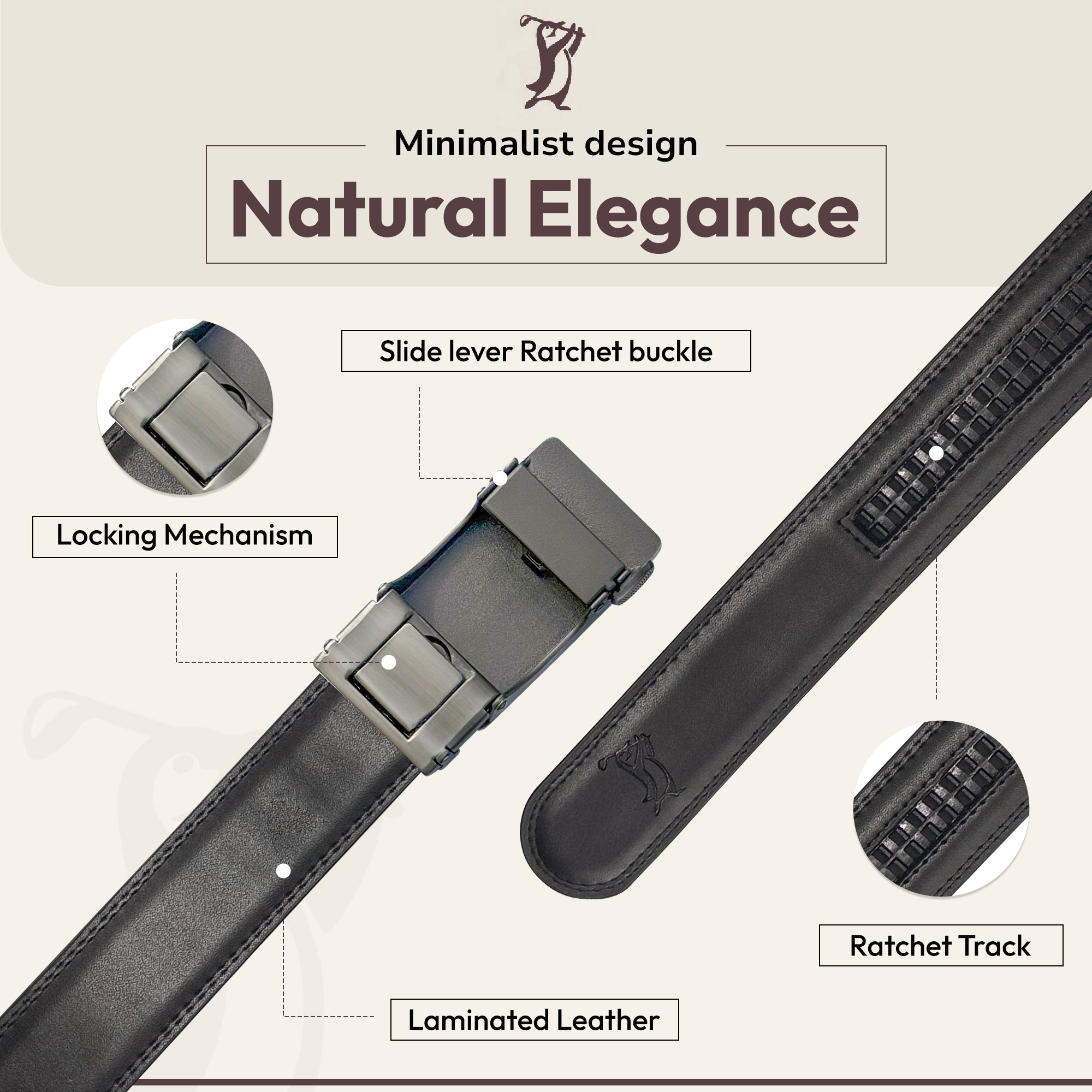 The Leather Belt (Black)
