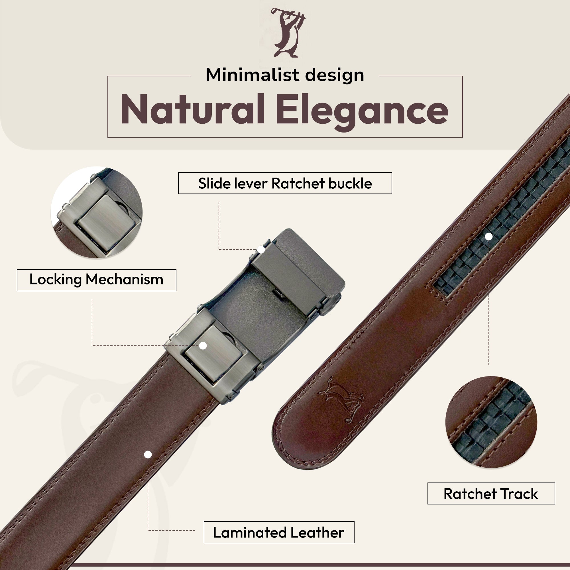 The Leather Belt (Brown)