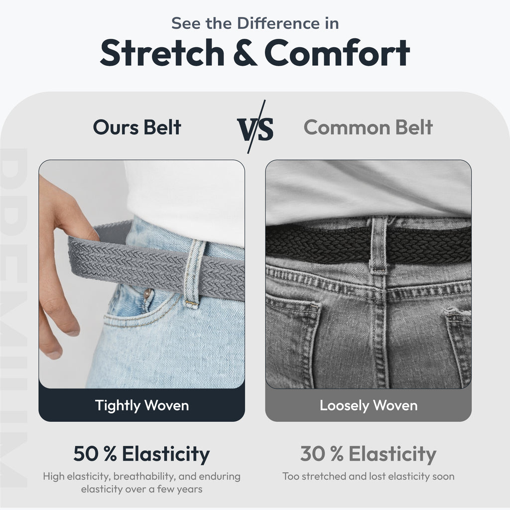 The Woven Belt (Grey)