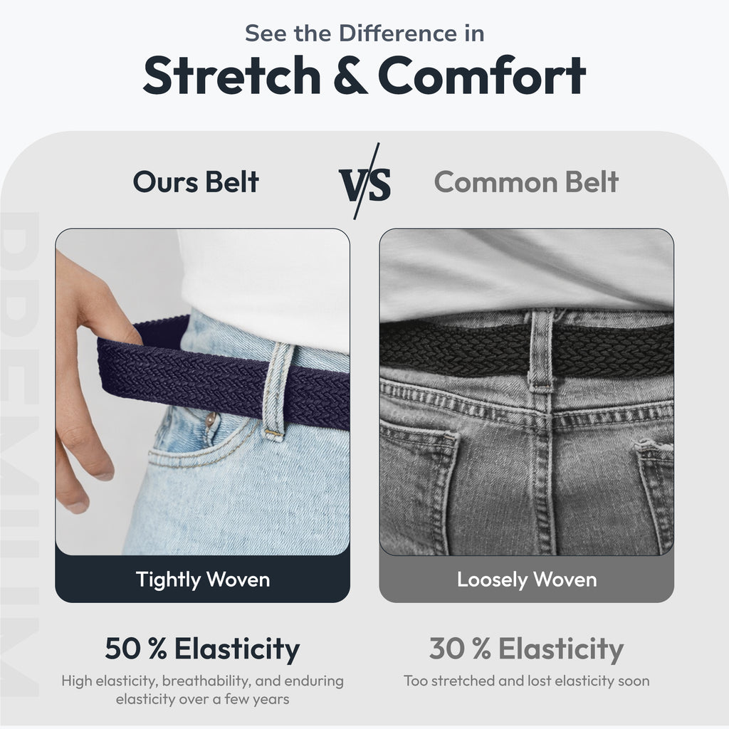 The Woven Belt (Blue)