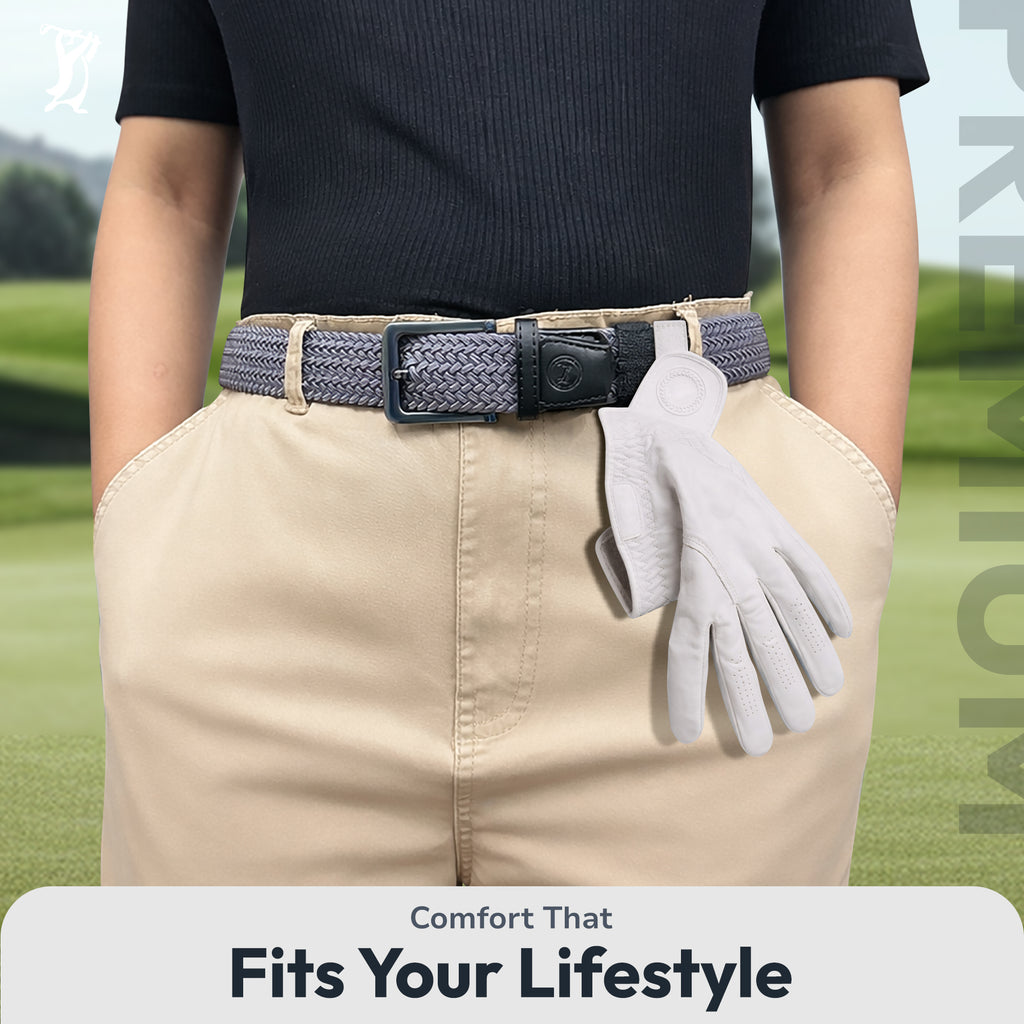 The Woven Belt (Grey)