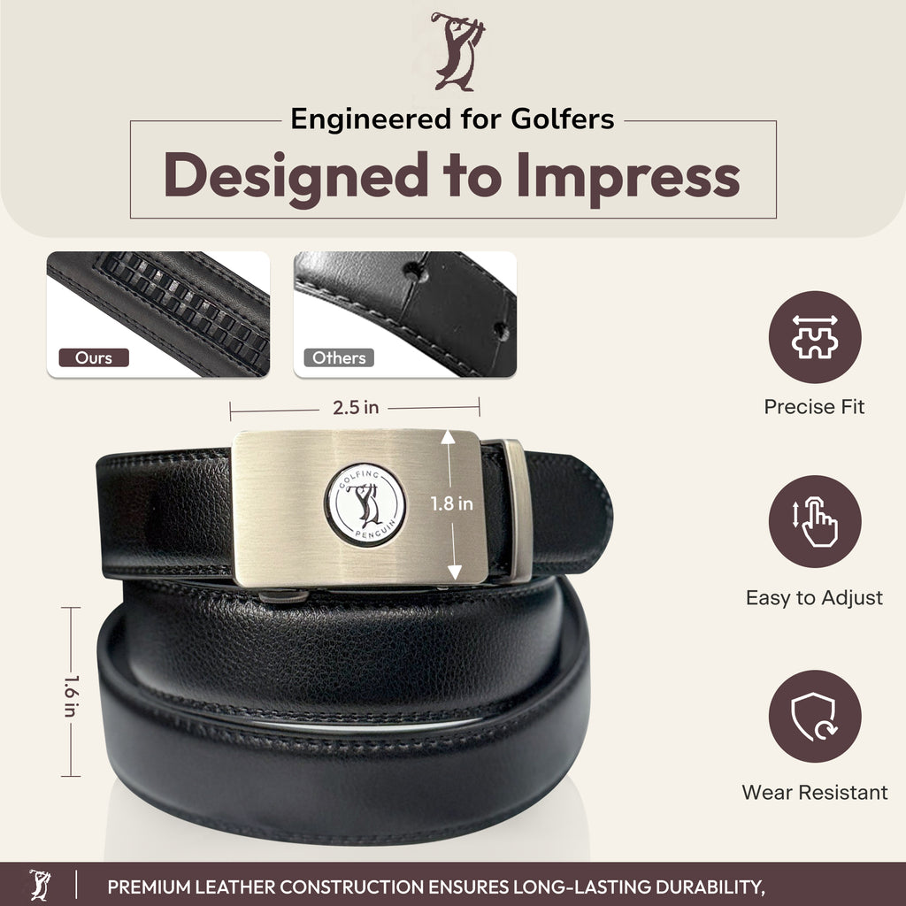 The Leather Belt (Black)